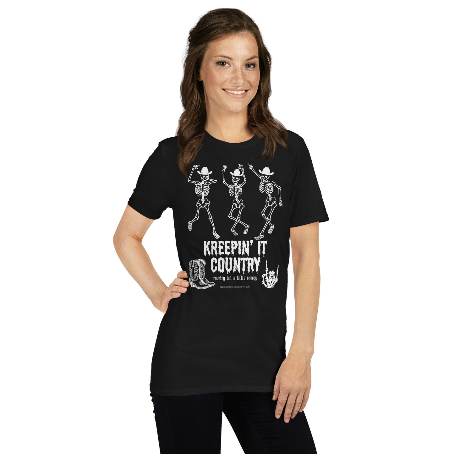 Halloween Kreepin' It Country T-Shirt